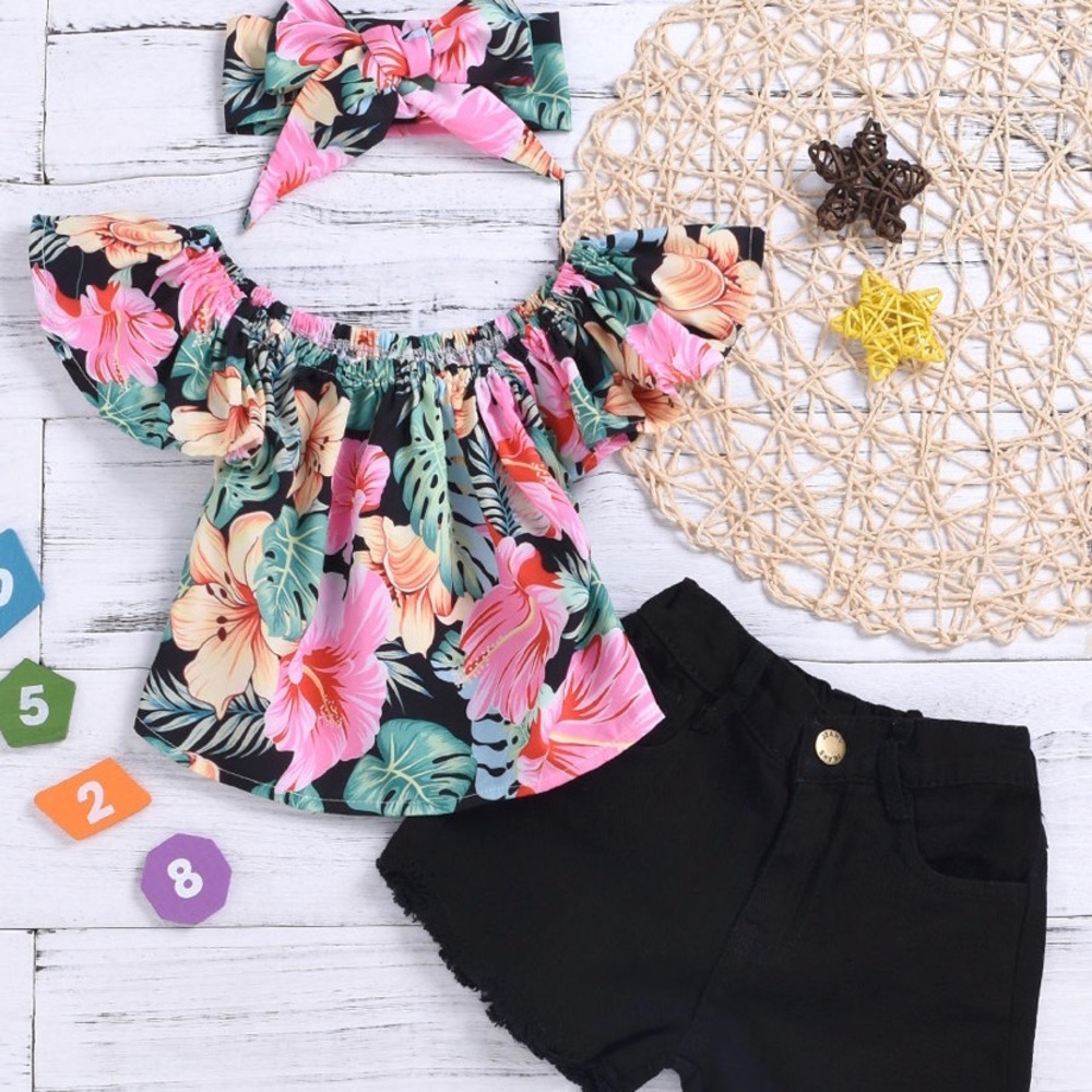 Girls 3 piece outfit